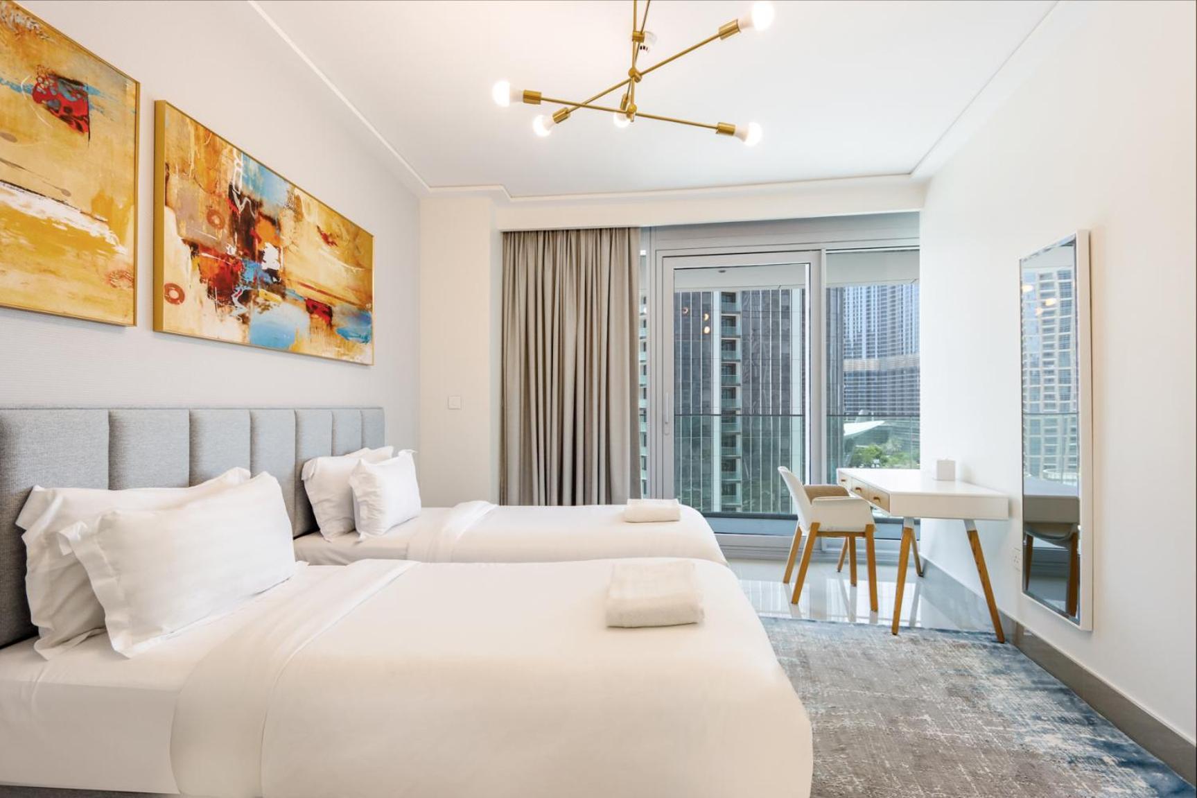 Livbnb Suites-spectacular 2br Burj Fountain Views Apartment Dubai