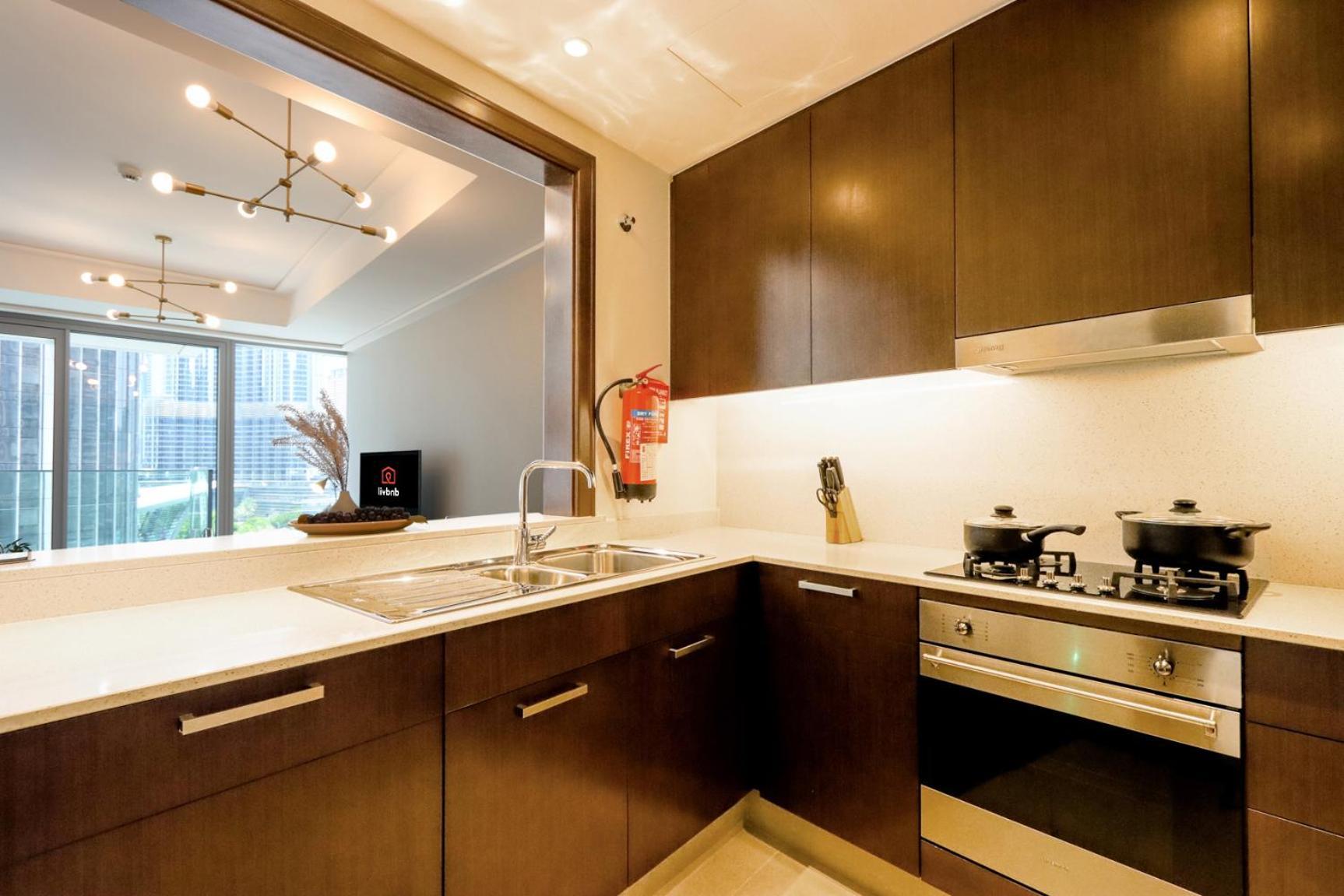 Livbnb Suites-spectacular 2br Burj Fountain Views Apartment Dubai
